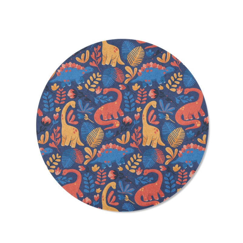 Diy Geometrische Modellering Muismat Ronde Antislip Waterdichte Computer Bureau Mat Laptop Muismat