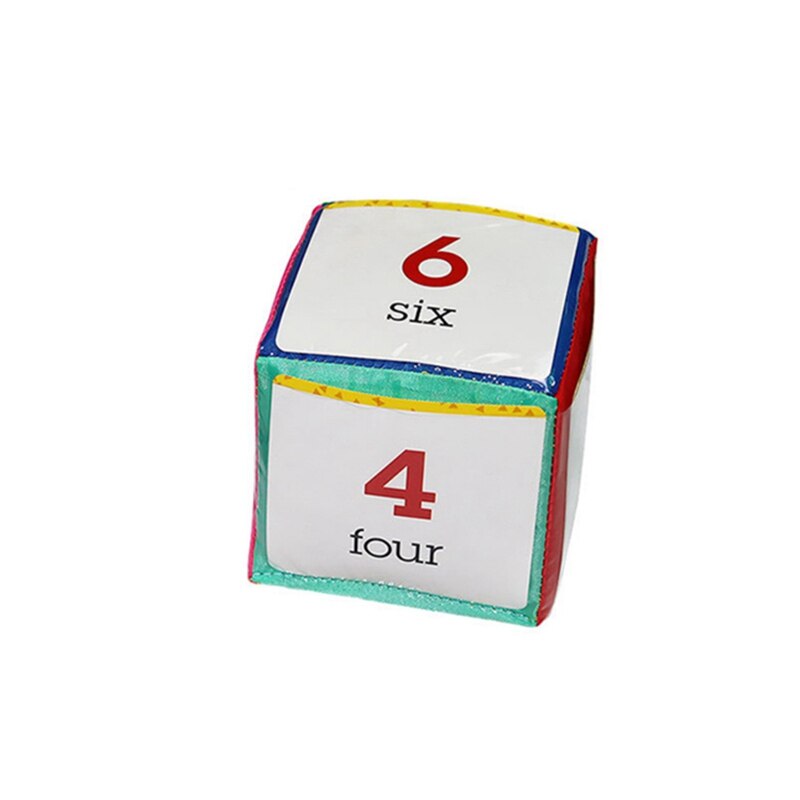 Kids Diy Onderwijs Playing Game Dobbelstenen Peuters Pocket Vierkante Baby Vierkante Speelgoed Voor Onderwijs