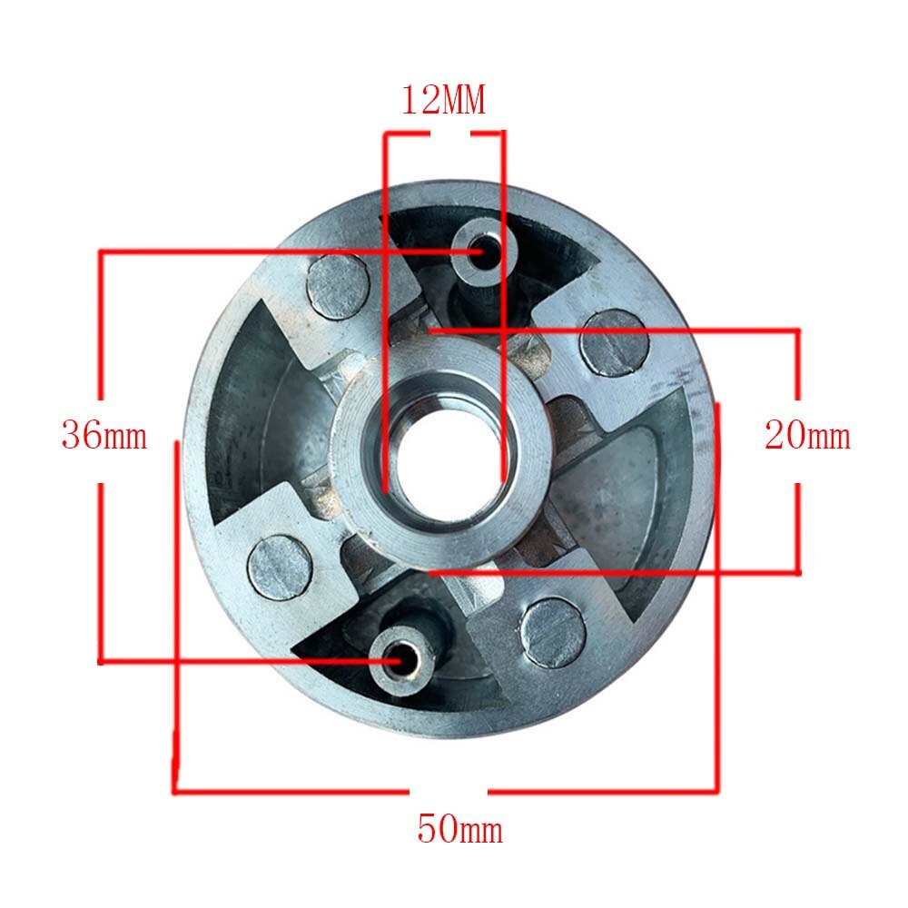Four 4 Jaw Chuck Z011A for Metal Mini Lathe M12x1mm Threaded Back 1.8~56mm/12~65mm Mini Collet Lathe Accessory