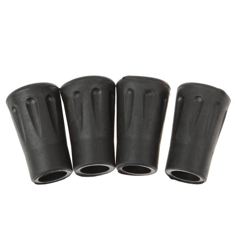 4 Stuks Vervangende Rubber Tips End Voor Wandelen Stok Walking Trekking Poles 4Cm
