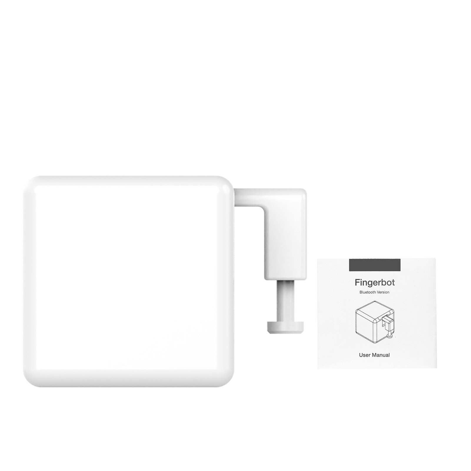Smart Bluetooth Fingerbot Switch Button Pusher Remote Control Smart Home Voice Control for Alexa Google Home for iOS Android: Fingerbot II White