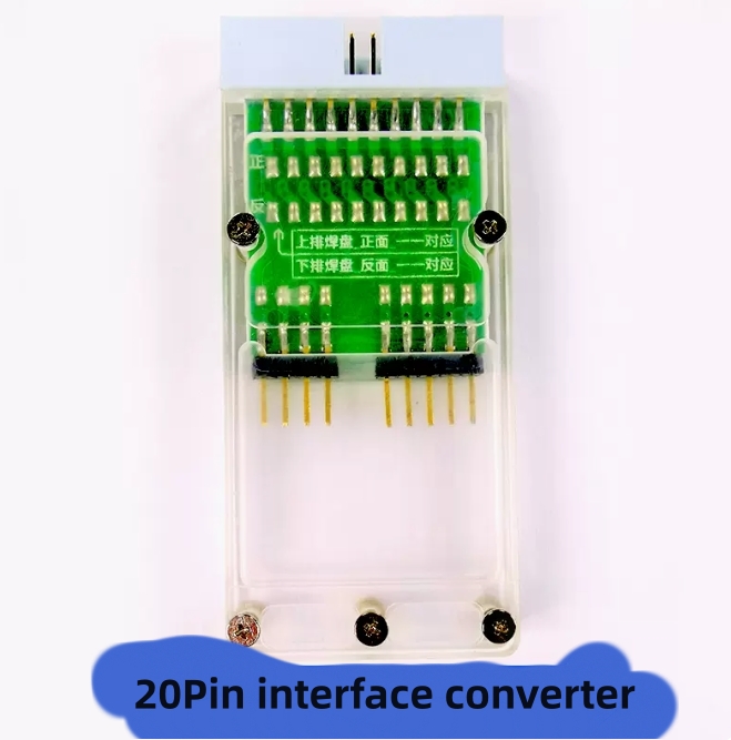 SWD to JTAG adapter board JLINK/STLINK adapter board SWD to JTAG board arm stm32: Ivory