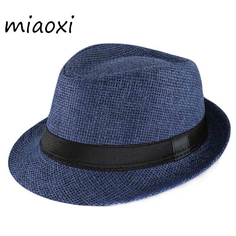 Miaoxi Neue freundlicher Sonnenhut Für Jungen Sommer Kappen lässig Stroh Kappen freundlicher Feste Farben Motorhaube Mädchen Hüte SN-002