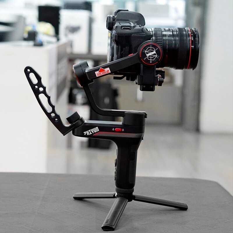 Hand-held handle with three-axis gyroscope stabilizer for Zhiyun WEEBILL micro S