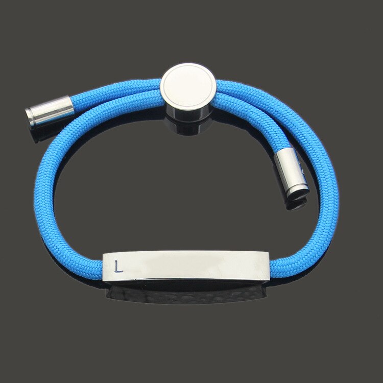 V Hand seil ziehen seil Armbinde außenhandel liebhaber schwarz verrotten Orange schatz blau sehen blau seil Armbinde