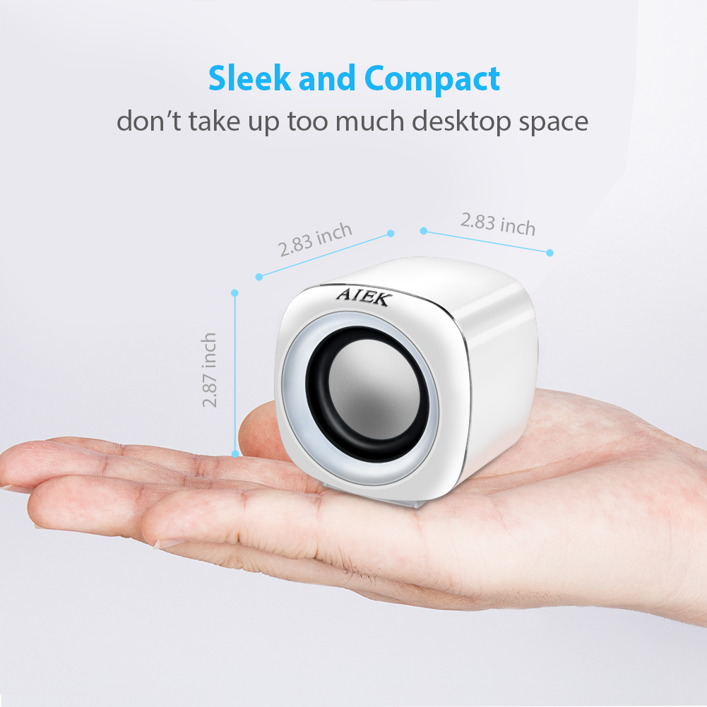 Usb 2.0 Pc Speakers Stereo Wired Mini Computer Speakers Voor Desktop Notebook MP3 MP4