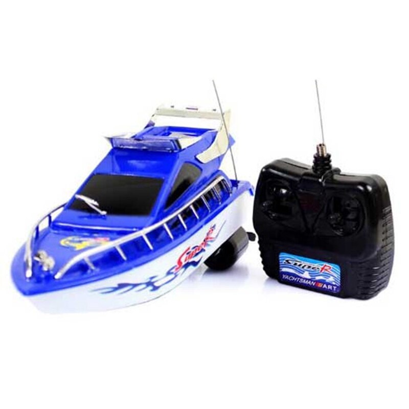 Rc Speedboot Super Mini Elektrische Afstandsbediening Hoge Snelheid Boot 4-CH Rc Boot Game Kids Kinderen speelgoed