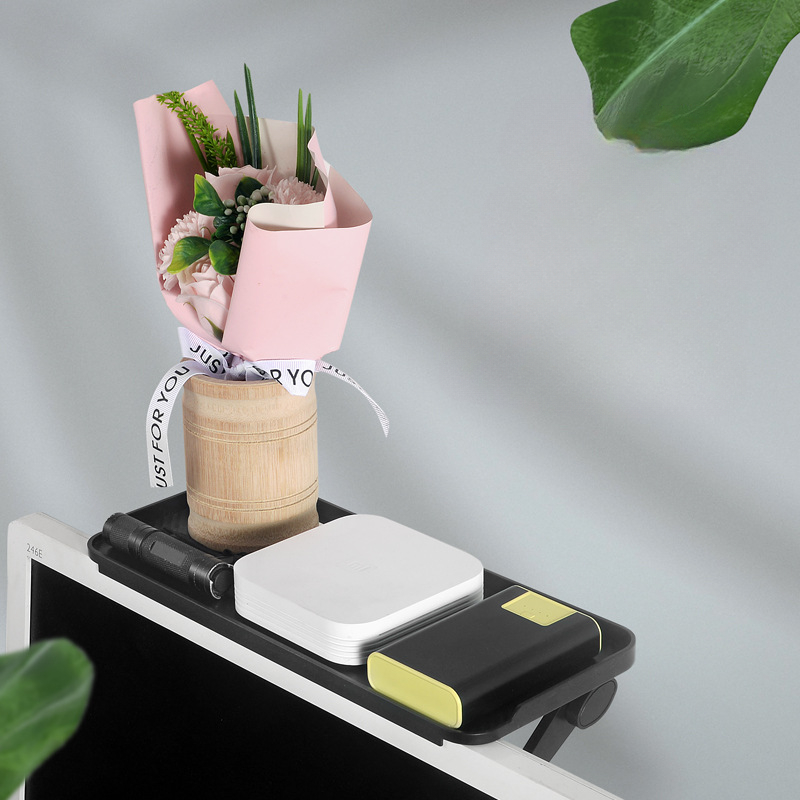 Thuis Organizer Verstelbare Tv-Scherm Top Plank Rack Computer Monitor Desktop Display Stand Tv Rack Router Opbergrek Houder