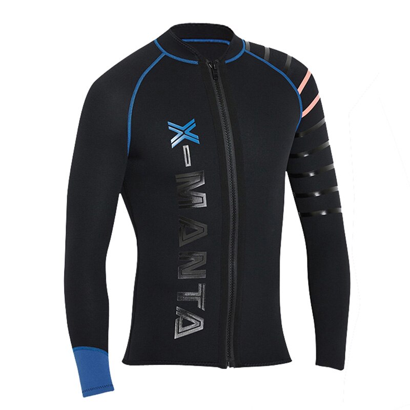 Dive &amp; Sail Mannen 3Mm Duiken Wetsuit Jassen Broek Lange Mouwen Duikpak Scuba Jump Surfen Snorkelen Wetsuits: just clothes 3mm / Xxl