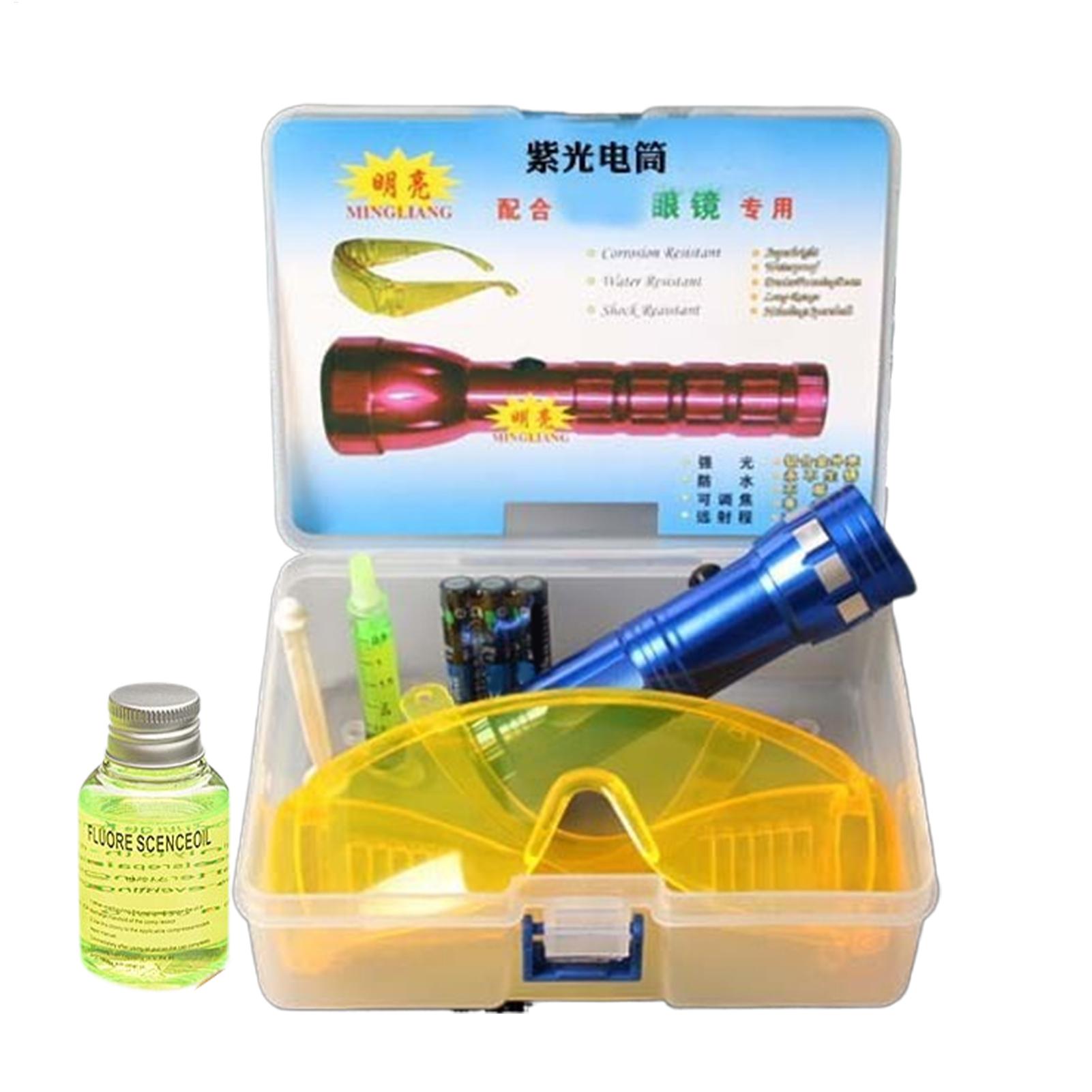 Auto Airconditioning Reparatieset Fluorescerende Lekdetectie Tool Auto AC diagnostisch hulpmiddel Lekkage Tester UV Kleurstof voor Koelkasten