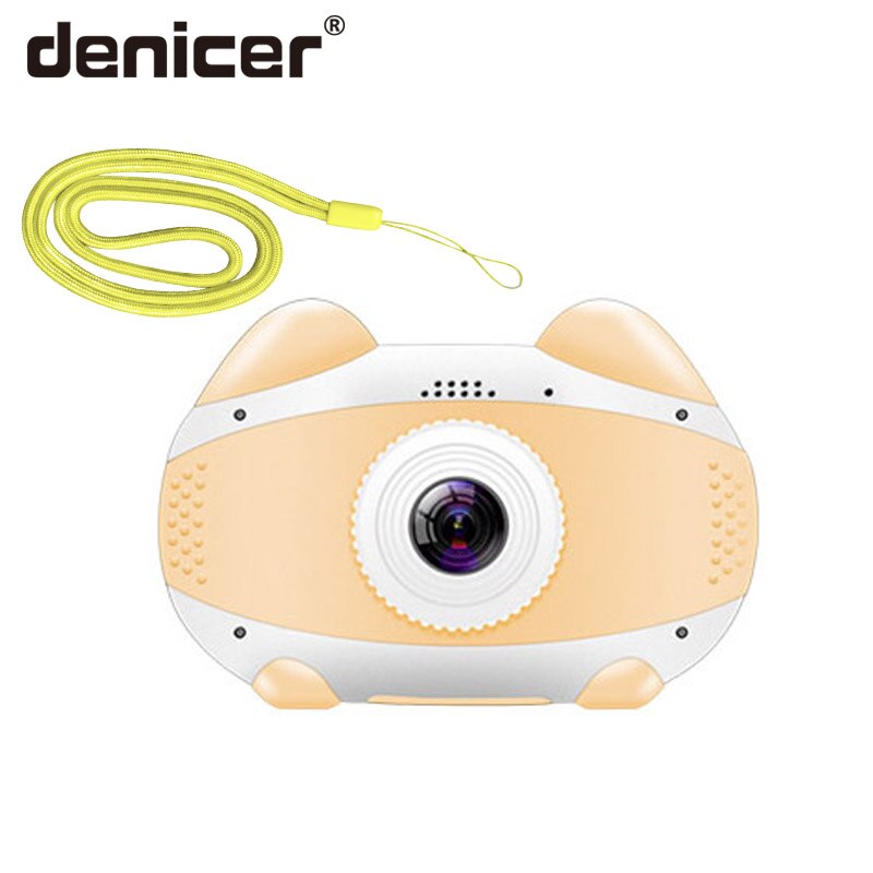 2 zoll bildschirm spielzeug kamera pädagogisches mini digital foto kamera 8MP fotografie geburtstag kühlen kinder kamera für kinder K01: YELLOW