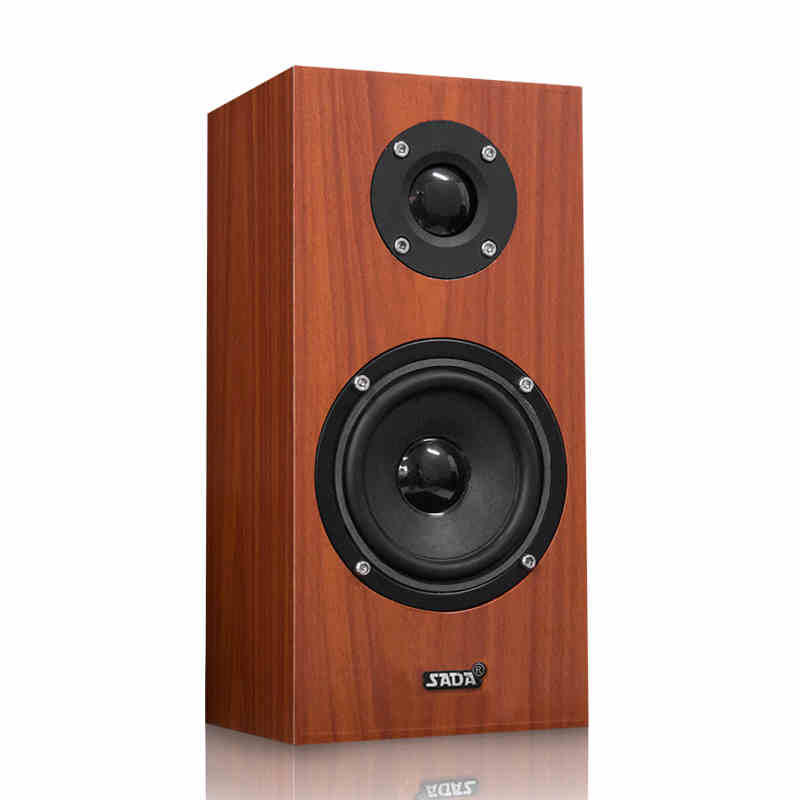 Computer Wooden Speaker USB Wired Powerful SoundBar Stereo Subwoofer Bass speaker Surround for PC Laptop phone Tablet MP3 MP4