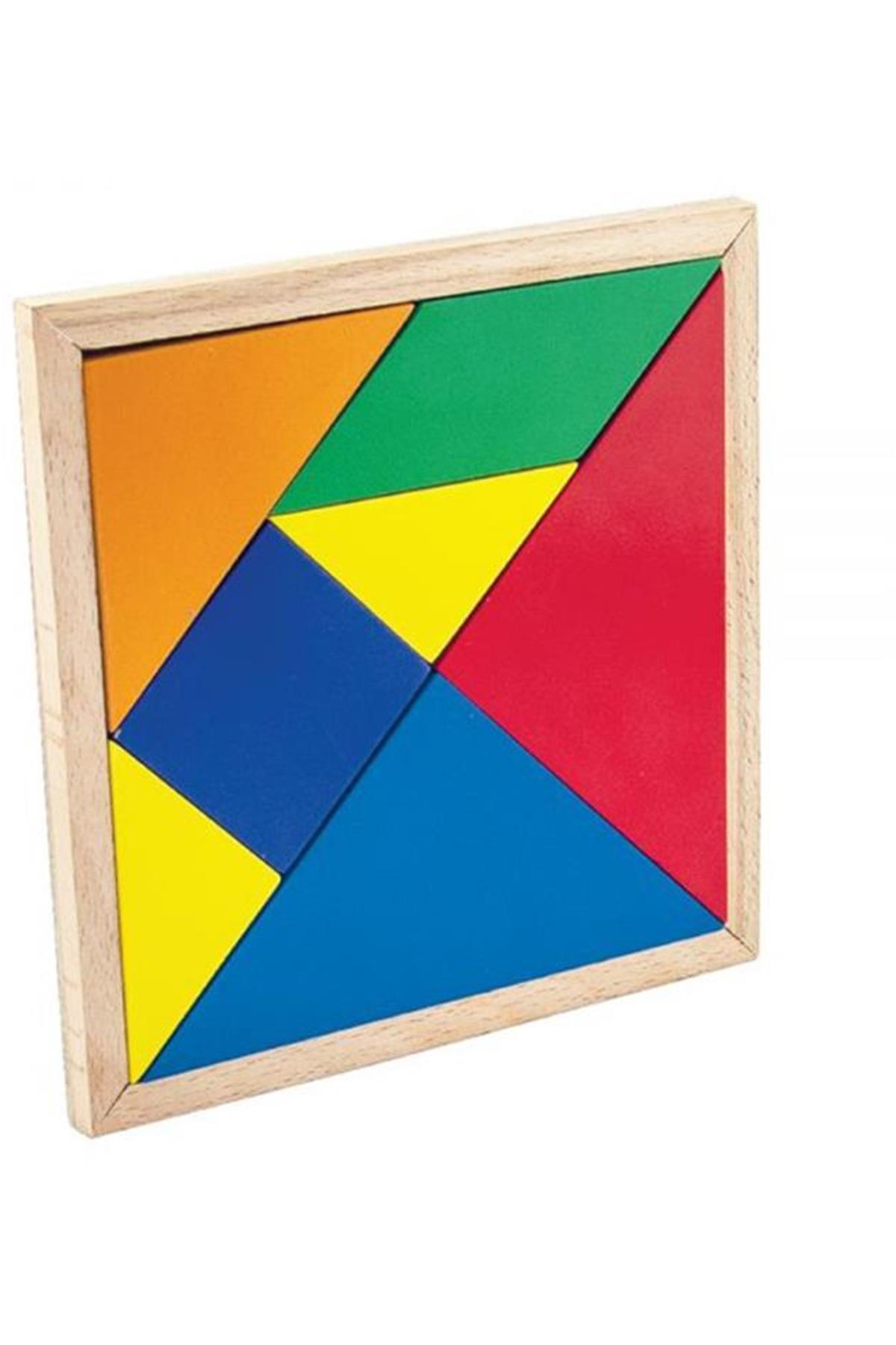 Tangram in legno in scatola