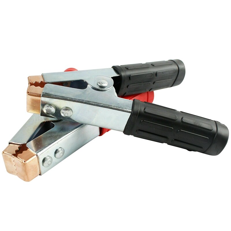 2Pcs Car Alligator Clips Battery Clamps for Electrical Jumper Wire Cable Clamp
