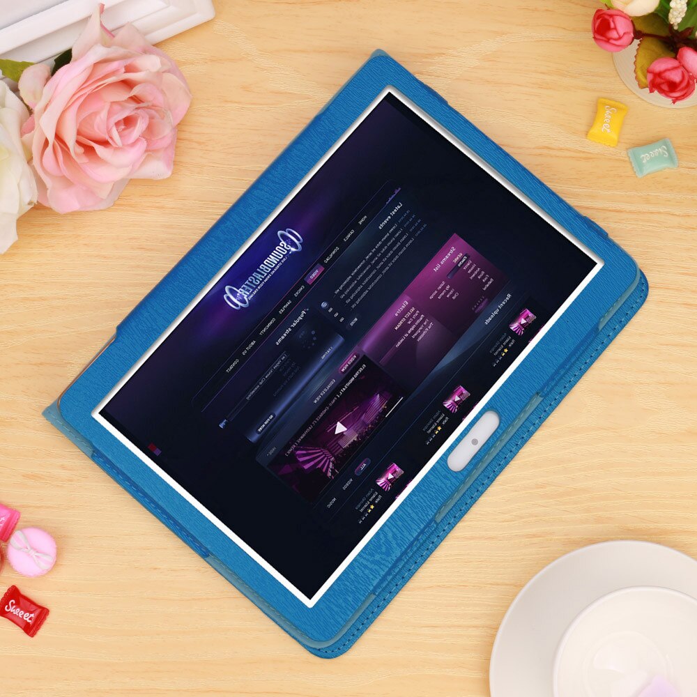 Protection Universal Folio Leather Stand Cover Case For 10 10.1 Inch Android Tablet PC Folding Waterproof Tablet Cases Covers
