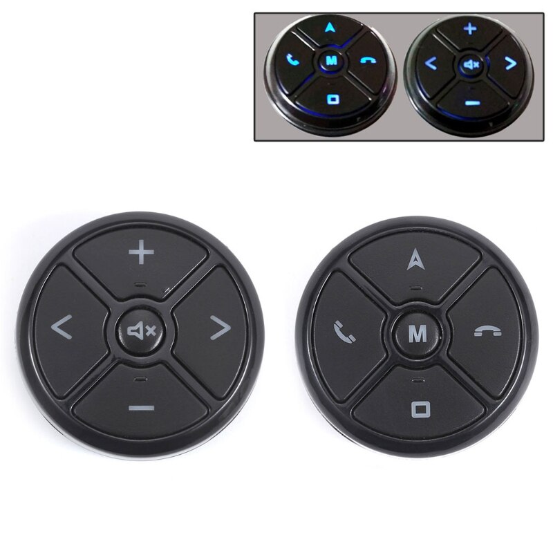 Licht Knop Auto Stuurwiel Dvd Gps Draadloze Smart Button Key Afstandsbediening