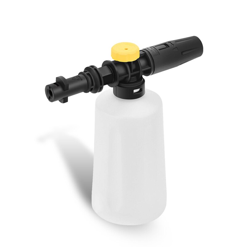 Lanza de espuma para nieve de 750ML para Karcher K2 K3 K4 K5 K6 K7, generador de espuma de jabón para lavadoras a presión de coche con boquilla pulverizadora ajustable