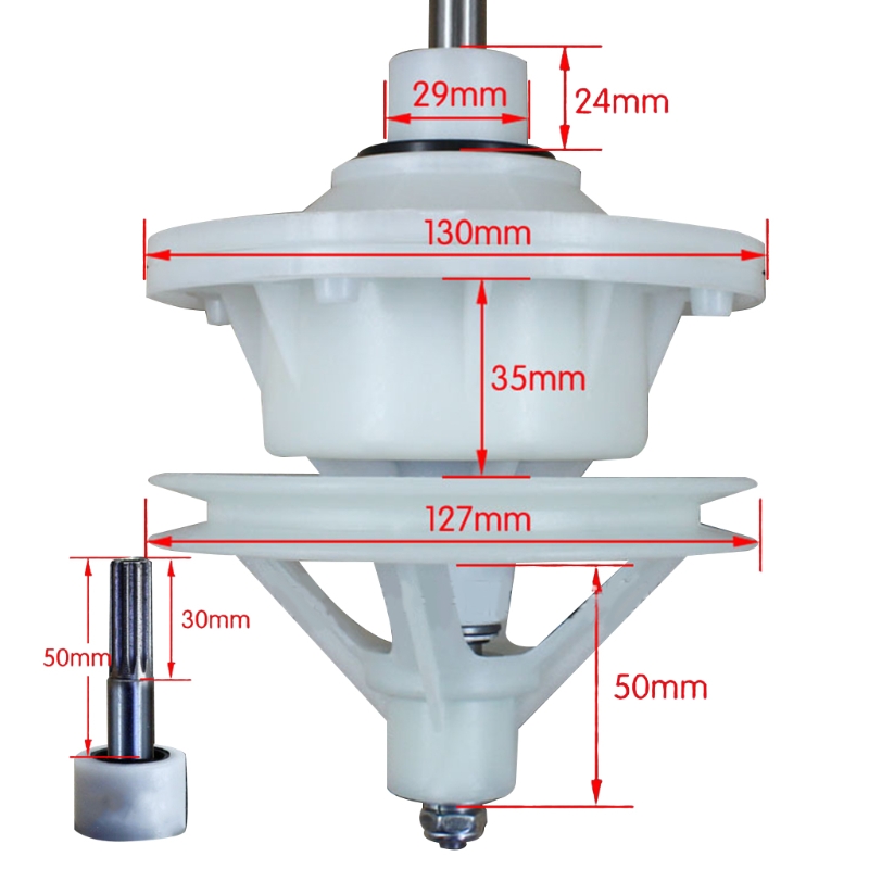 10 teeth shaft height 30/40/45/50mm Washing machine reducer 2022: 50 A