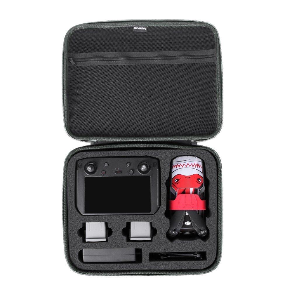 Alta capacidade mavic ar 2 à prova de choque ombro saco armazenamento mochila carry caso para dji mavic ar 2 drone acessórios