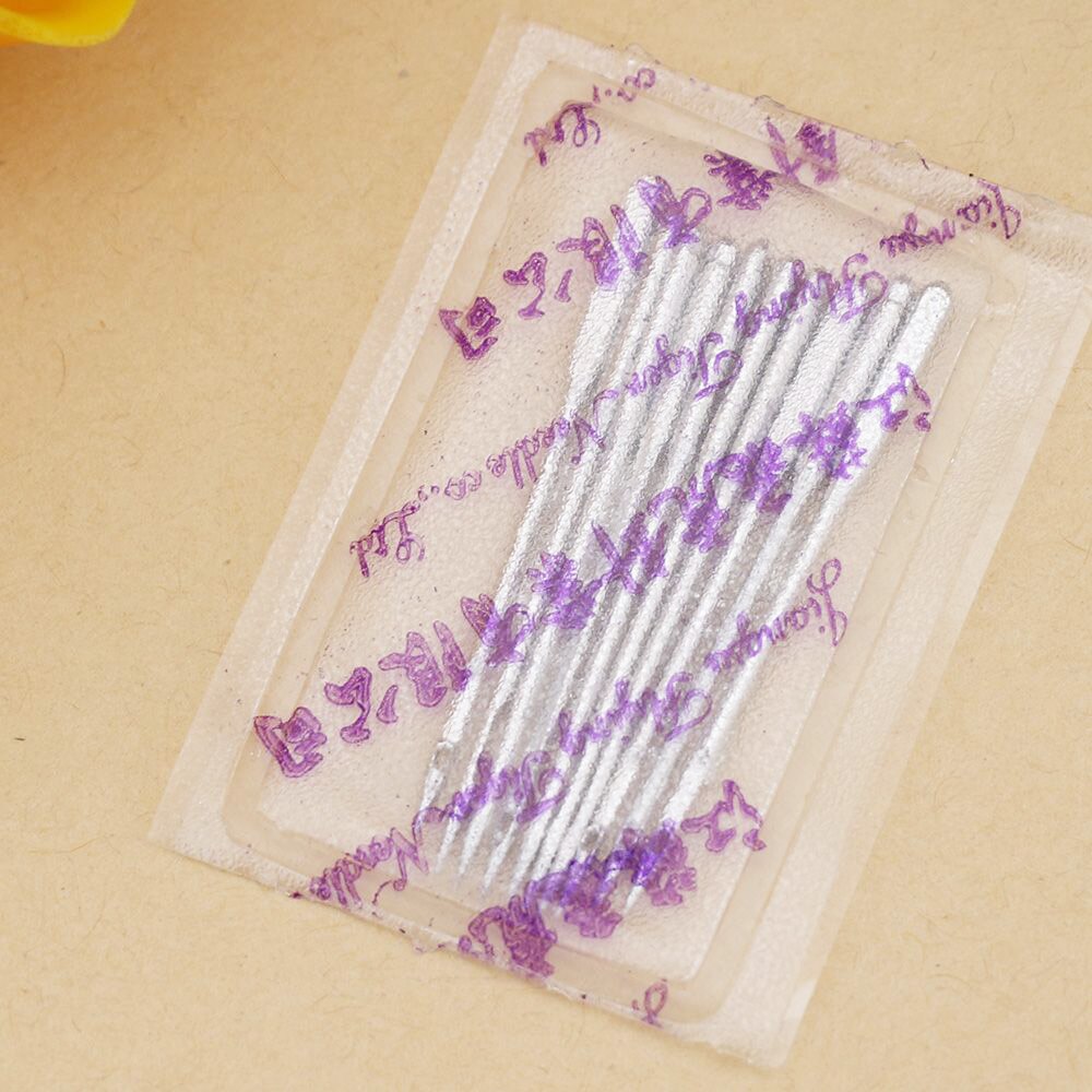 10Pcs Threading Industriële En Binnenlandse Overlock Diy Naaien Accessoires Naaimachine Naalden 75/11 80/12 90/14 100/16 110/18