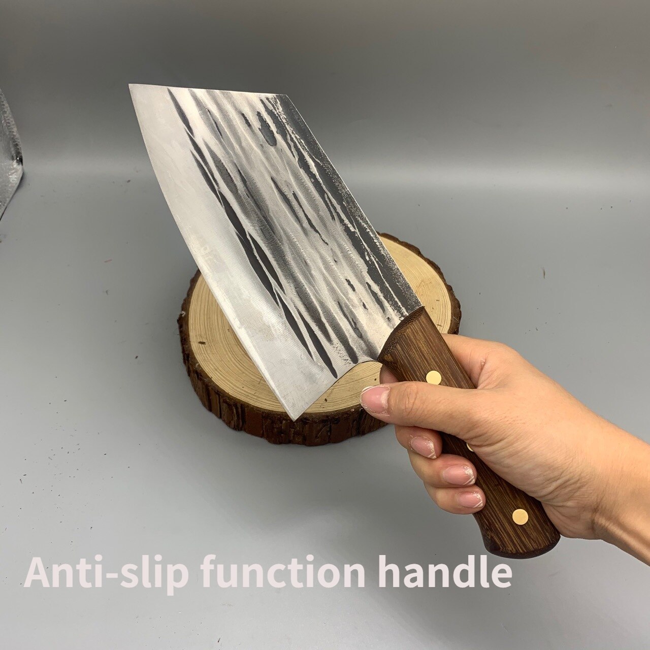 Chef Knife Hand-forged Butcher Knife Stainless Steel Bone Chopping Knife Meat Vegetables Slicing Cleaver High Hardness Kitchen