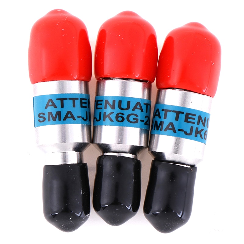 Atténuateur Coaxial fixe SMA DC-6GHz, connecteur de fréquence 6GHz fixe, 1 pièce