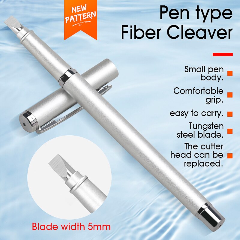 Convenient Portable Optical Fiber Pen Fiber Cutting Pen Hirakuchi Fiber Cleaver Pen Fiber Optic Scriber: Hirakuchi