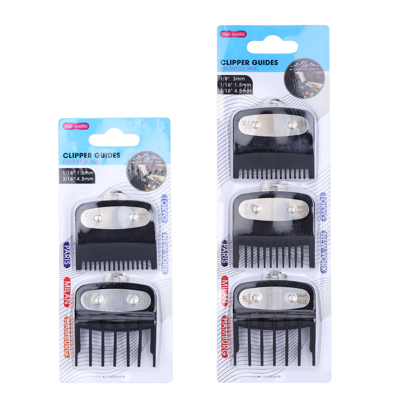 2/3/4 unids/set peine de límite para cortadora eléctrica Wahl protectores barbería Máquina para cortar cabello peines guía de corte Y1016