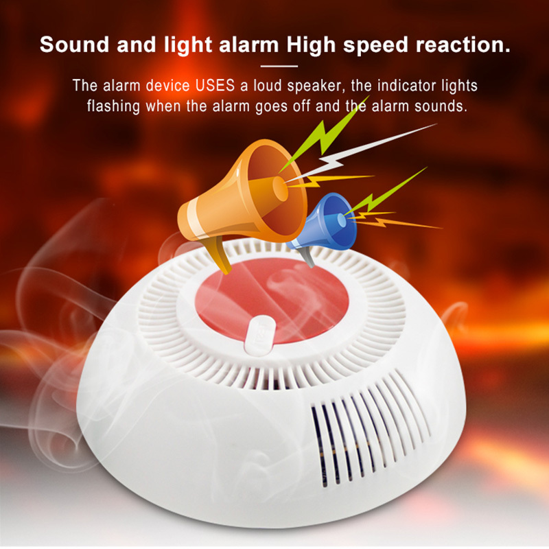 Smoke Detector Smoke Alarm fire detection Battery Powered First Alert Emergency Standards Fire Detection System