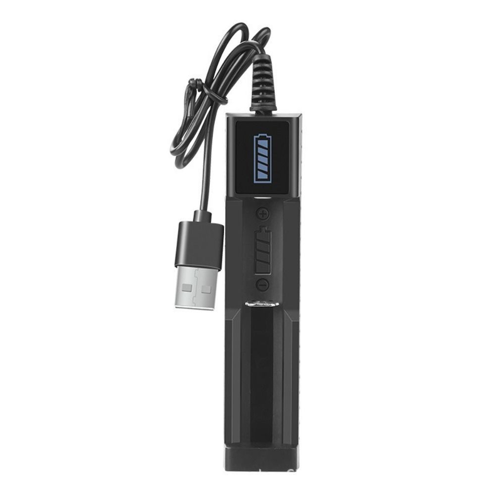 DC 4.2V 1A Lithium Battery Charger AC Direct Charge Led Display Light Battery Charger Temperature Protection Overload Protection: army green