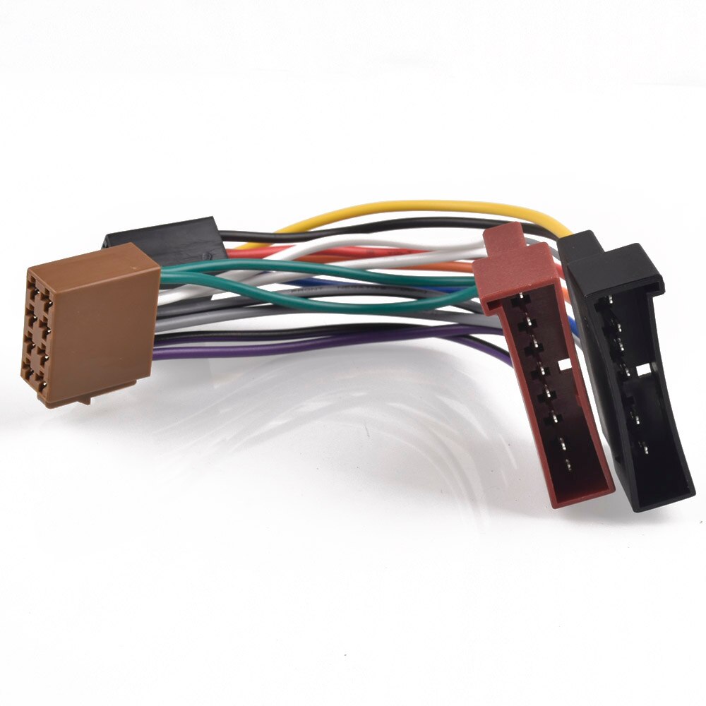 Autoradio ISO Adapter Kabel Plug Harnas Connector voor ford KA MK1 Focus Escort MK5 MK4 Transit voor LINCOLN