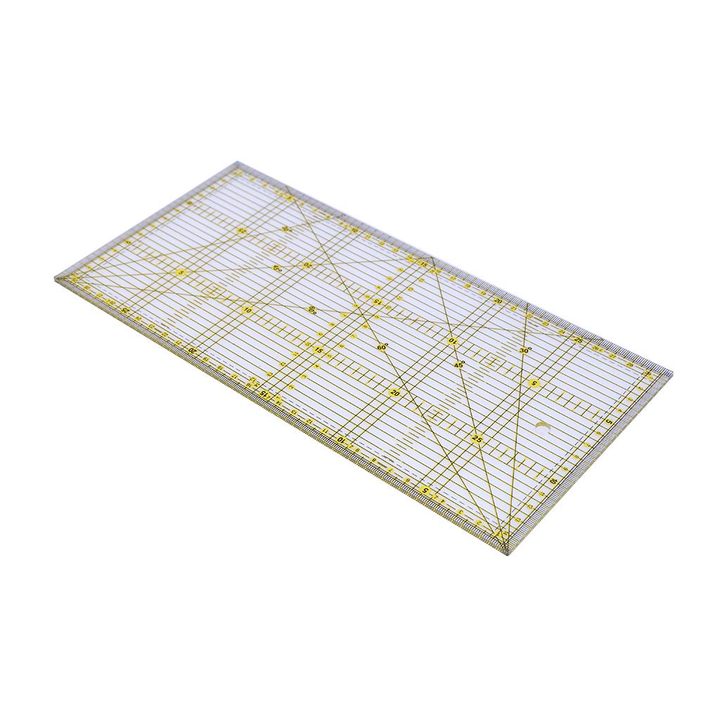 30X15 Cm Clear Acryl Quilt Heerser Patchwork Acryl... – Grandado
