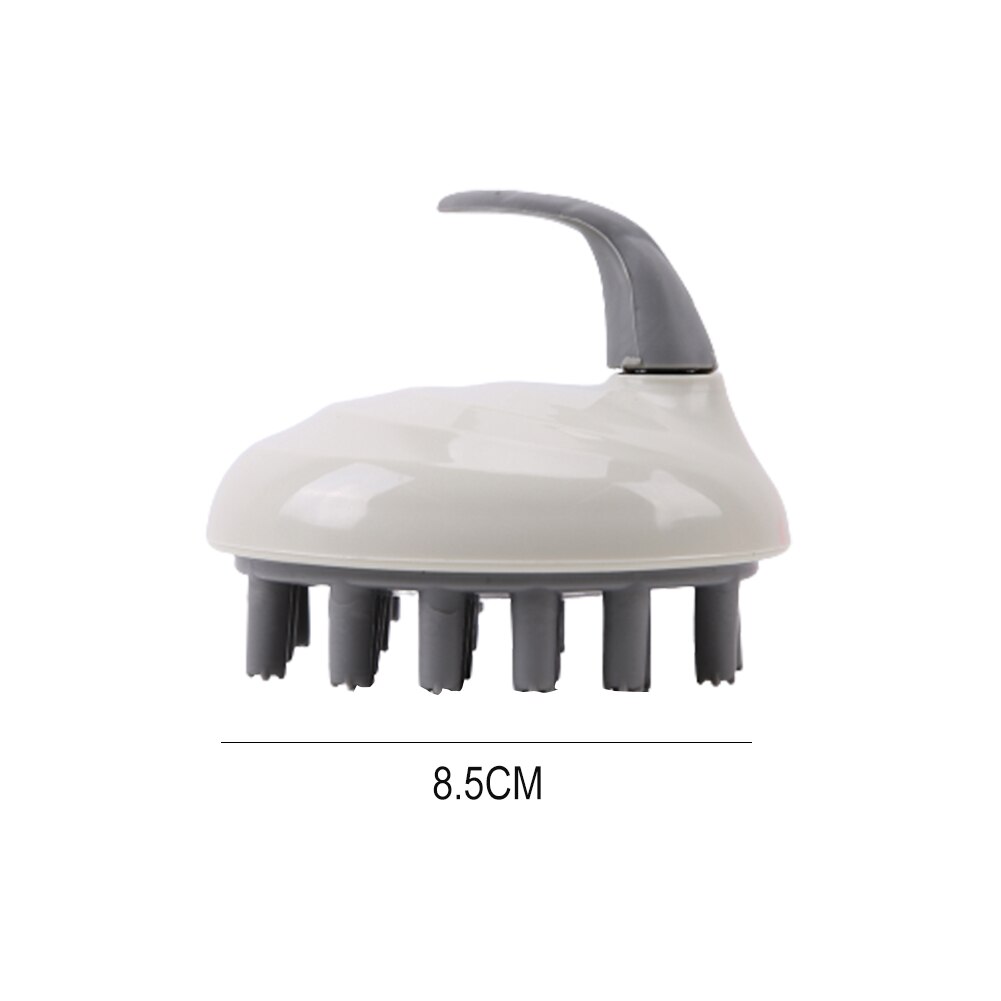 Kappers Professionele Siliconen Shampoo Hoofdhuid Massage Afslanken Borstel Draagbare Haar Wassen Kam Verhogen Bloedstroom Plastic
