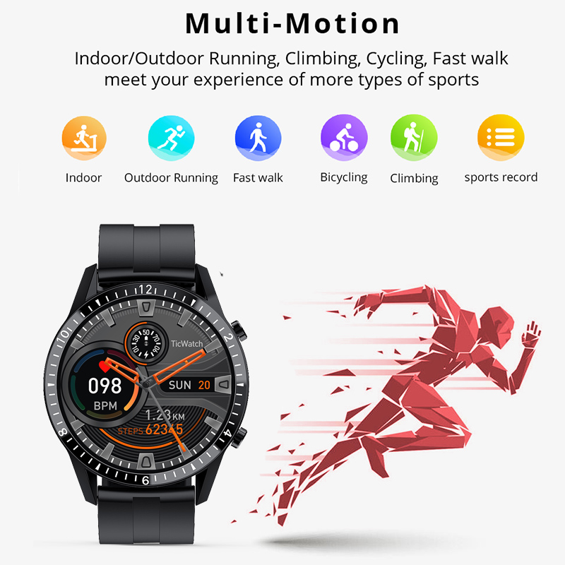 LIGE smartwatch z funkcją telefonu w pełni dotykowy ekran sportowy zegarek do Fitness IP68 wodoodporne połączenie Bluetooth dla androida ios smartwatch Men
