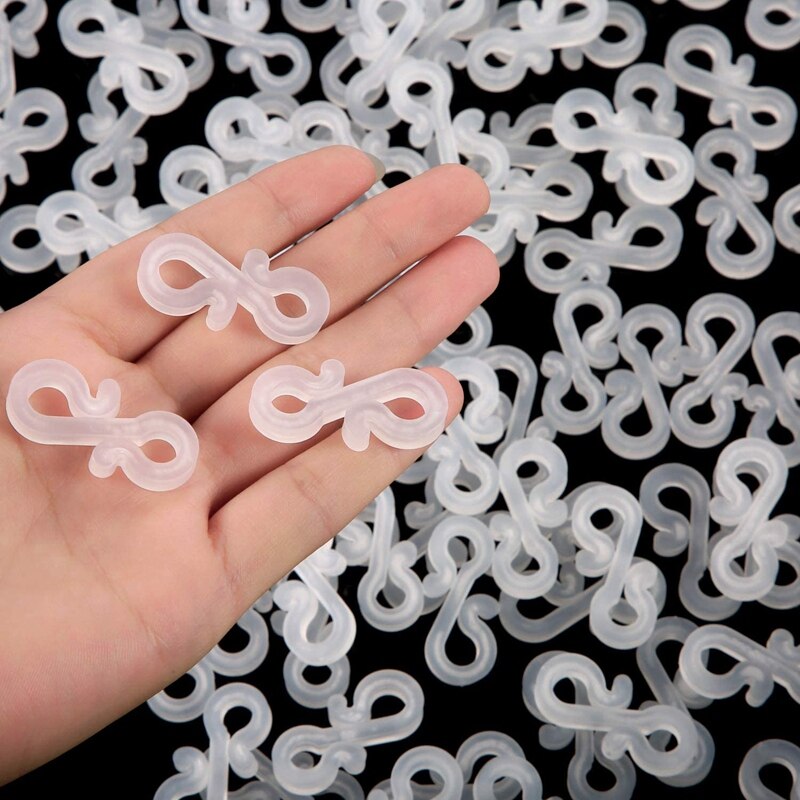 168Pcs Plastic S Clips Outdoors Gutter Hook,Christmas Lights Gutter Clips Christmas Light Clips for Gutters Gutter Hooks