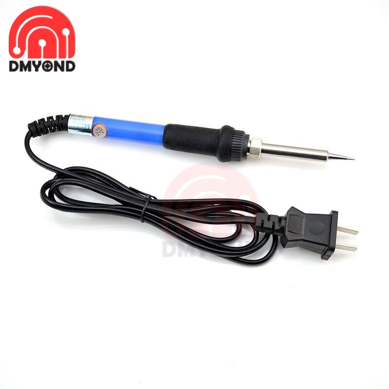 US/EU Plug Electric Soldering Iron AC110V 220V 60W Welding Solder Rework Station Heat Pencil Repair Tools Adjustable Temperature