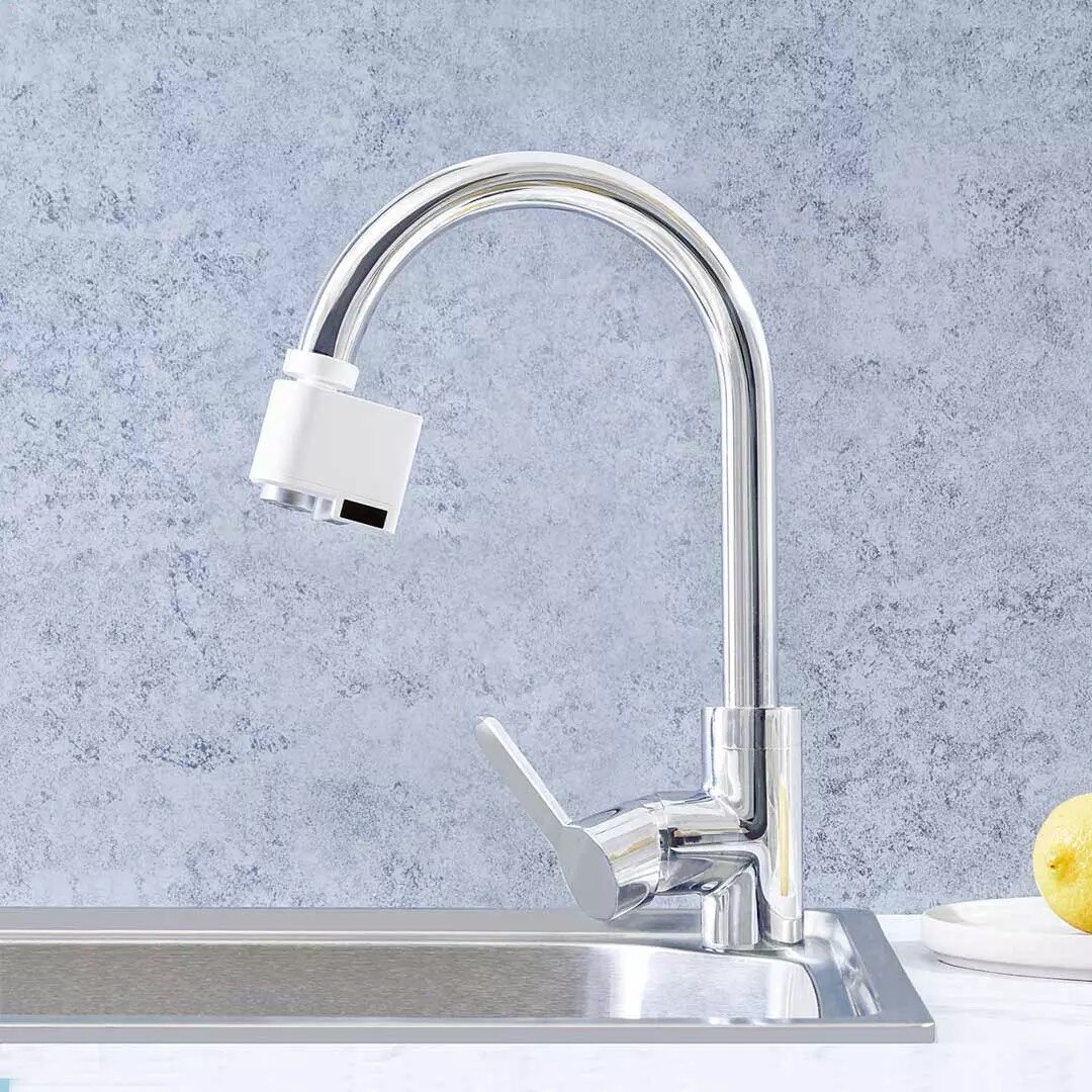 Inductie Water Saver Overloop Smart Kraan Sensor Infrarood Water Energiebesparende Apparaat Keuken Badkamer Nozzle Tap