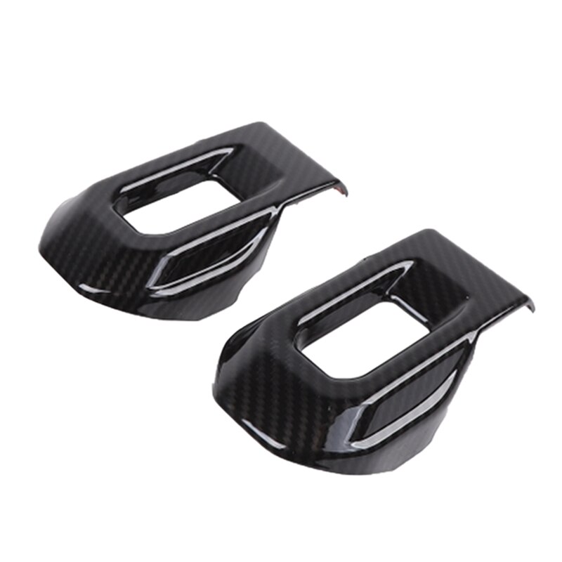 2x Carbon Fiber Car Hood Latch Locking Catch Buckle for -19 Jeep Wrangler JL
