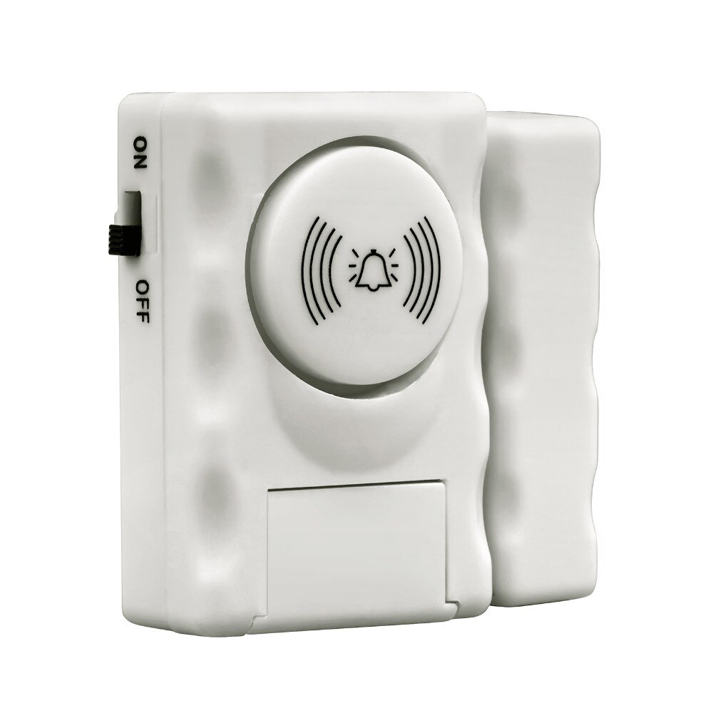 Fuers Wireless Home Security Door Window Entry Alarm Warning System 105db Built-in Siren Magnetic Sensor