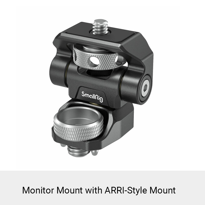 Smallrig Dslr Camera Verstelbare Camera Monitor Houder Swivel En Tilt Verstelbare Monitor Mount Met Arri-Stijl Mount 2903: ARRI Mount