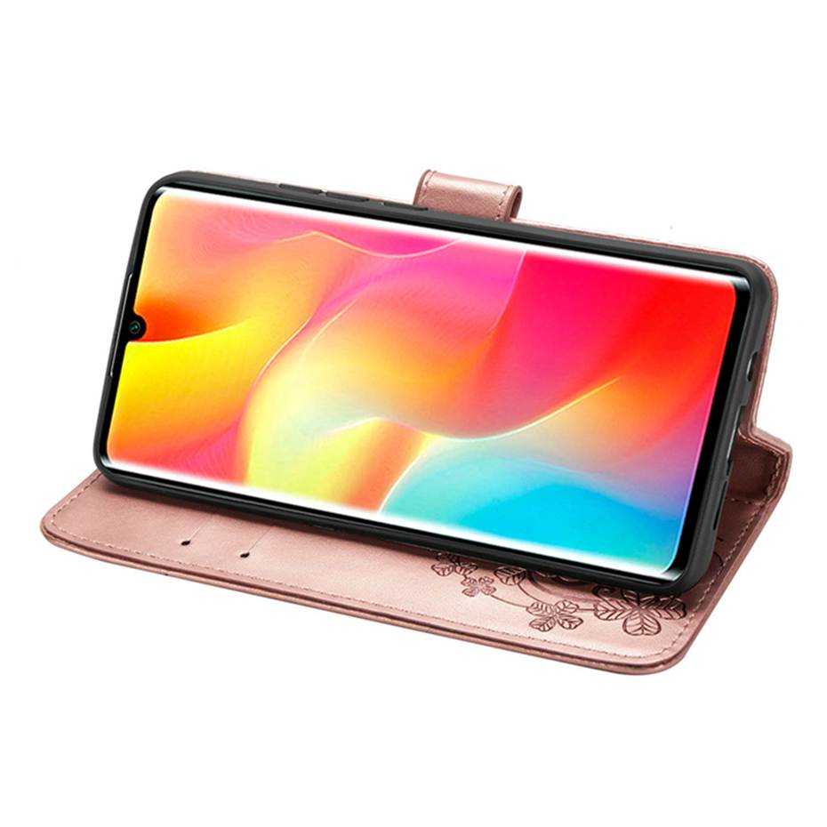 Voor xiaomi mi note 10 lite hoesje flip leren telefoonhoesje voor xiaomi mi note 10 lite portemonnee hoesje coque