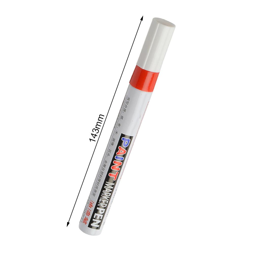 Car Wheel Tire Oily Paint Pen Painting Mark Pen Body Compound Auto