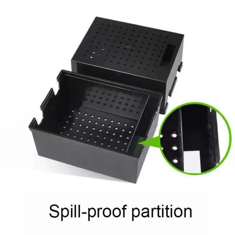 Caja de filtro externo para acuario, sistema de circulación por goteo de filtración superior, contenedor de filtro para pecera