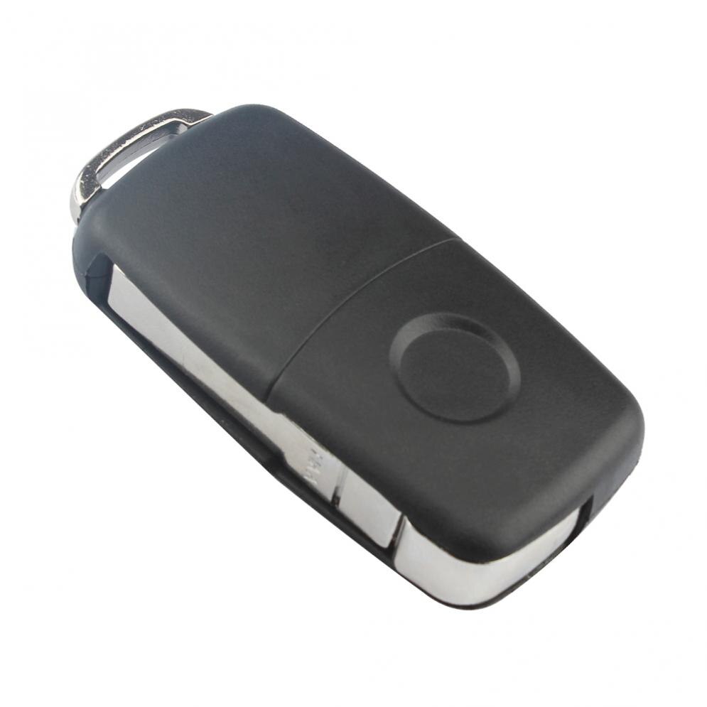 1pcs Black 3 Buttons Smart Remote Replacement Key Case No Chip with Indicator Lamp fit for Passat / Volkswagen B5