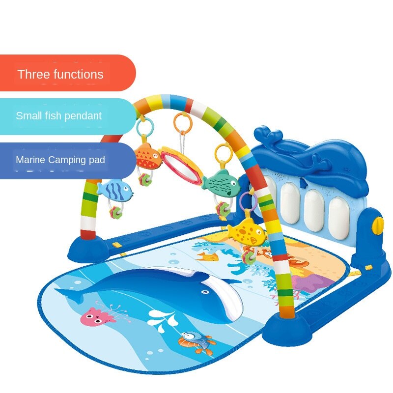 3Wbox Gym Baby Muzikale Speelmat Play Mat Kids Rug Educatief Puzzel Tapis Tapijt Piano Dier Kruipen Activiteit Voor Baby 'S