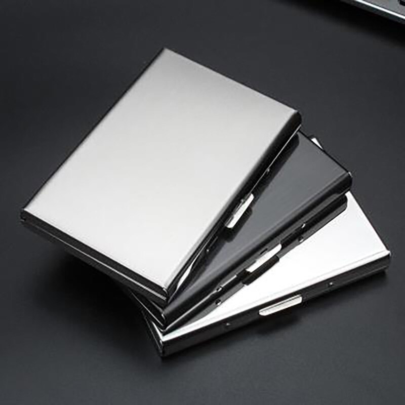 Aluminum alloy scanning anti-magnetic anti-theft swiping card package card set multi-card position driving working jacket metal