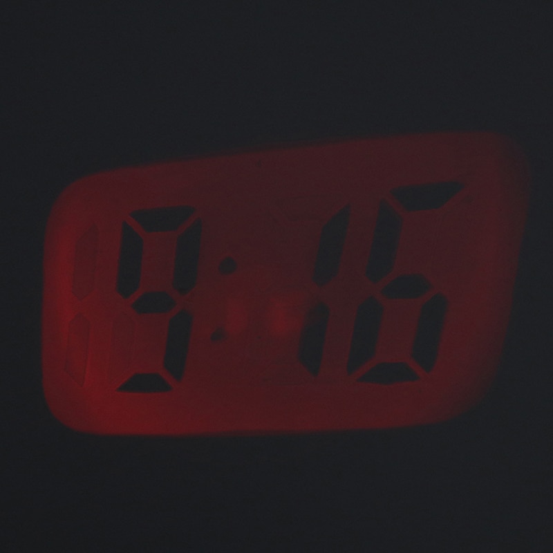 Mini digitale projectieklok, draagbare led-klok met tijdprojectie, digitaal horloge, nachtlampje, magische projectorklok