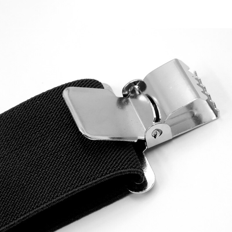 Heavy Duty Suspenders Braces for Men Work Shirt Trousers Pants Suspender Straps Belts Y Back Metal Clips Adjustable Big Tall