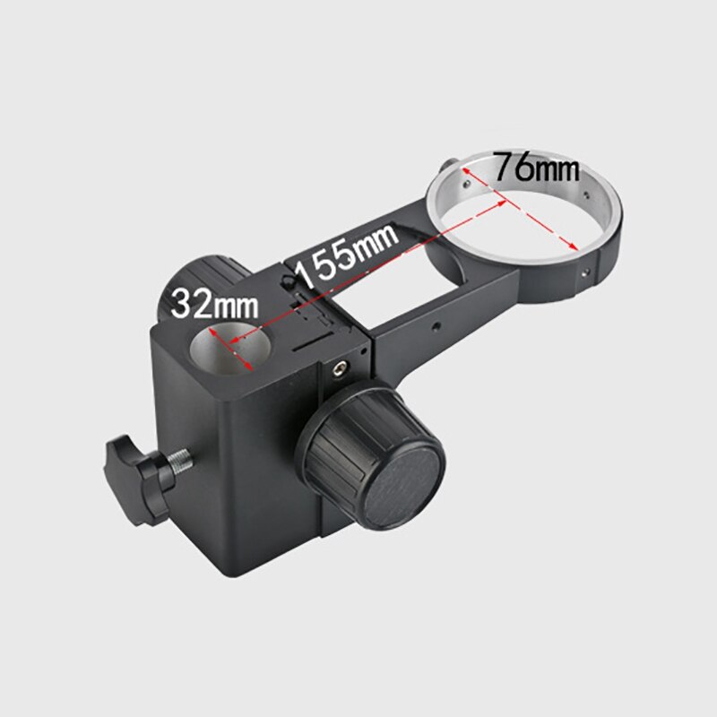 76mm Diameter Adjustable Zoom Stereo Microscopes Focusing Holder Focusing Bracket for Microscope 32mm