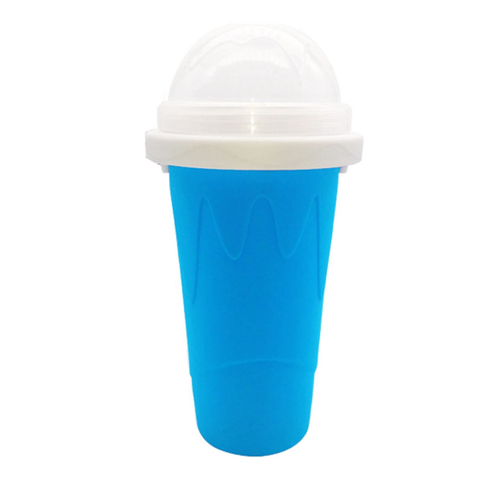 Smoothie breja potrząsnąć producent lody w kubku formy 2021 Diy domowe kubki na Smoothie lato zamraża kubki na napoje dwuwarstwowe domowe: niebieski 